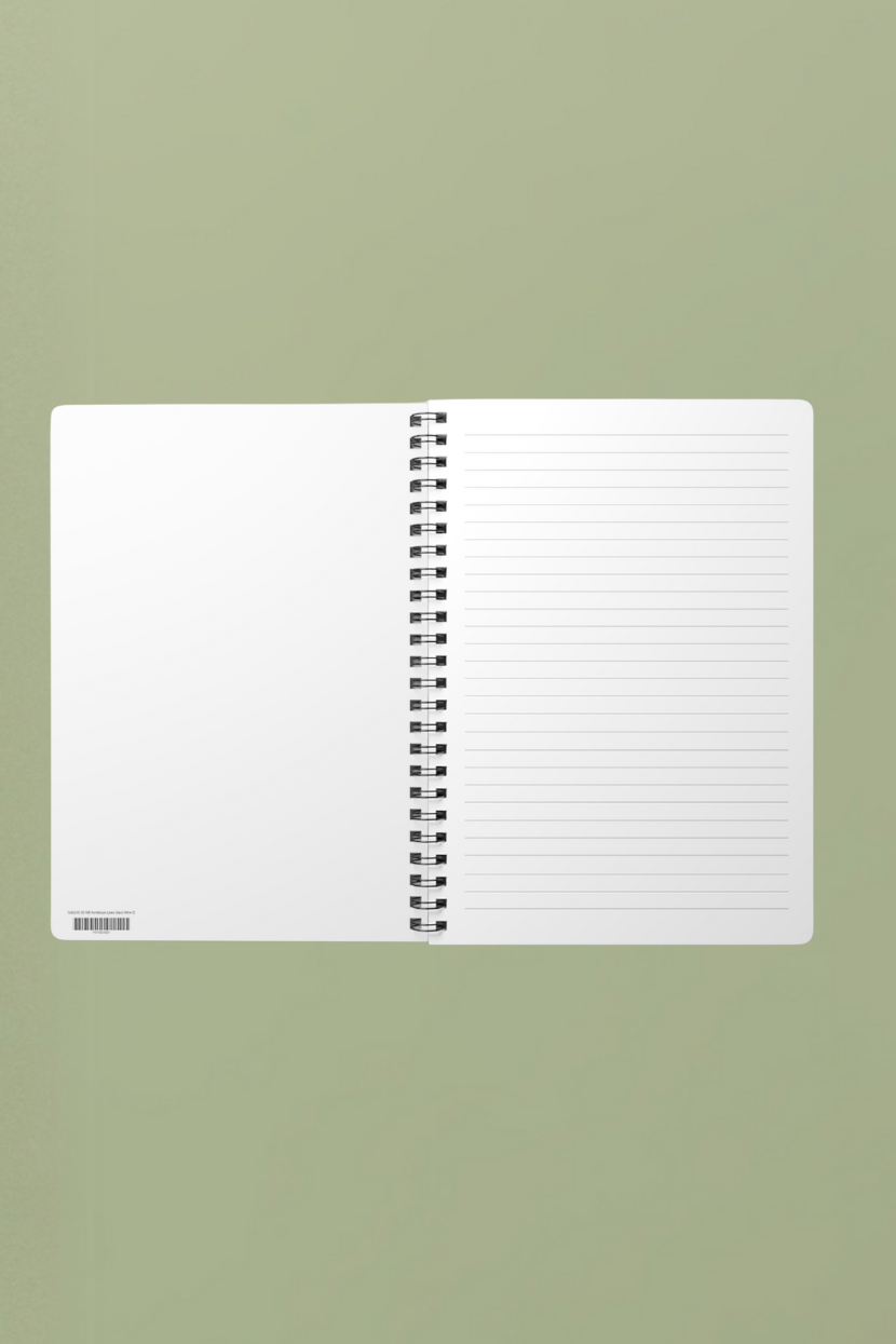 Nerdy Quote Wirobound Notebook - A5 Spiral Journal for Students and Creatives